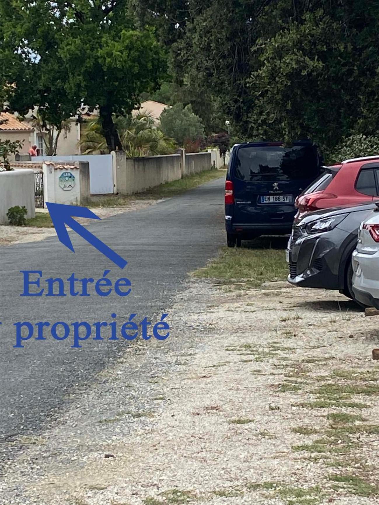 Chambre indépendante dans une villa Saint-Trojan-les-Bains Esterno foto